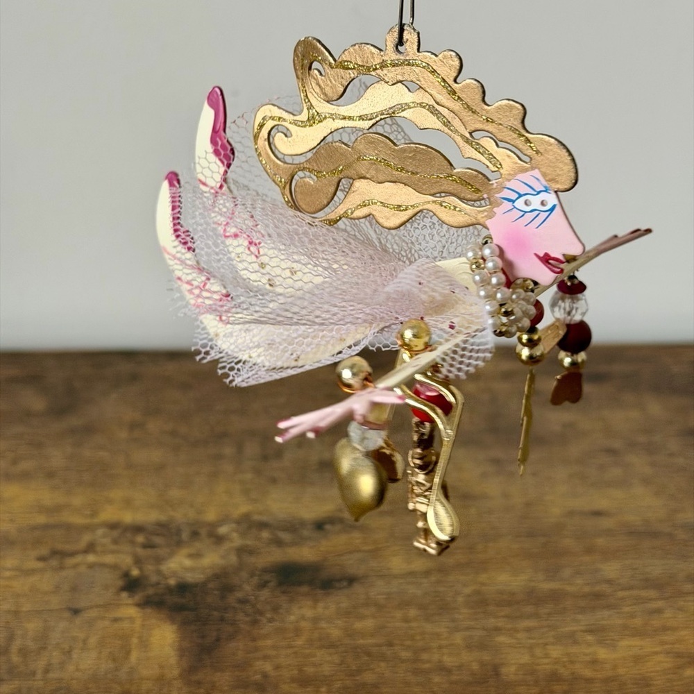 Karen Rossi Fanciful Flights Ballerina Ornament with charms - Picture 11 of 13